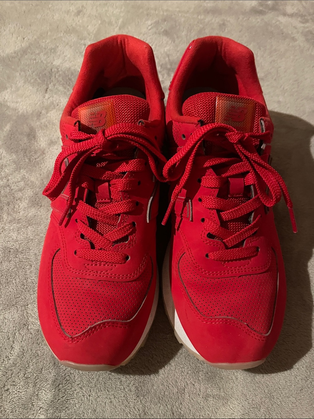 New Balance running shoes worn once